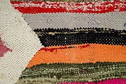Alfombra Marroquí Bereber Boucherouite 135 x 270 cm