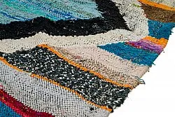 Alfombra Marroquí Bereber Boucherouite 120 x 275 cm