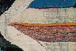 Alfombra Marroquí Bereber Boucherouite 120 x 275 cm