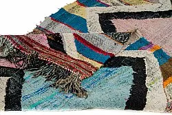 Alfombra Marroquí Bereber Boucherouite 120 x 275 cm