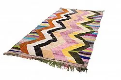 Alfombra Marroquí Bereber Boucherouite 145 x 290 cm