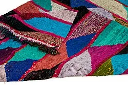 Alfombra Marroquí Bereber Boucherouite 125 x 260 cm