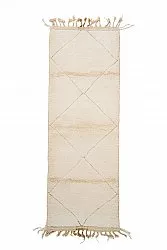 Alfombra Kilim Marroquí Bereber Beni Ourain 290 x 90 cm
