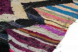 Alfombra Marroquí Bereber Boucherouite 140 x 220 cm
