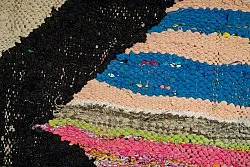 Alfombra Marroquí Bereber Boucherouite 140 x 220 cm