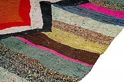 Alfombra Marroquí Bereber Boucherouite 130 x 260 cm