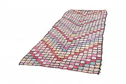 Alfombra Marroquí Bereber Boucherouite 275 x 125 cm
