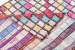 Alfombra Marroquí Bereber Boucherouite 275 x 125 cm