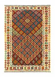 Alfombra kilim oriental 257 x 184 cm