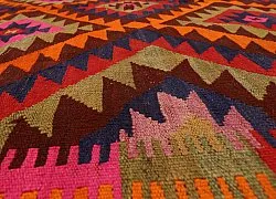 Alfombra kilim oriental 349 x 175 cm