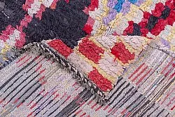 Alfombra Marroquí Bereber Boucherouite 235 x 130 cm
