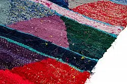 Alfombra Marroquí Bereber Boucherouite 135 x 265 cm