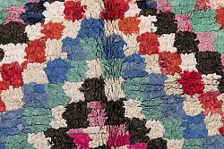 Alfombra Marroquí Berber Boucherouite 245 x 140 cm