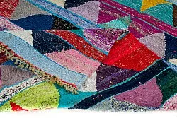 Alfombra Marroquí Bereber Boucherouite 135 x 265 cm