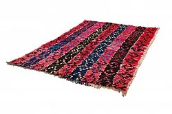 Alfombra Marroquí Bereber Boucherouite 135 x 205 cm