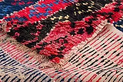 Alfombra Marroquí Bereber Boucherouite 135 x 205 cm