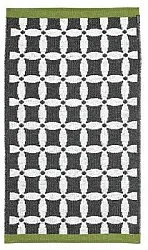 Alfombra de plástico - Horredsmattan Black & White Tyr