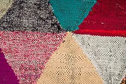 Alfombra Marroquí Bereber Boucherouite 130 x 280 cm