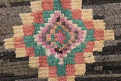 Alfombra Marroquí Bereber Boucherouite 225 x 105 cm