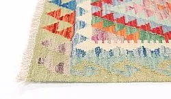 Alfombra kilim oriental 206 x 70 cm