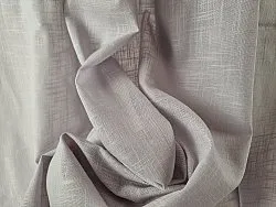 Cortinas - Cortina de algodón - Lollo (gris claro)