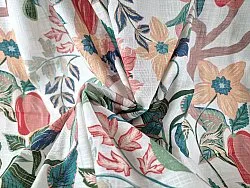 Cortinas - Cortina de algodón - Sofi-Lee (rojo)