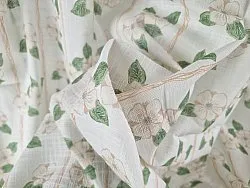 Cortinas - Cortina de algodón Anna-Lisa (azul)