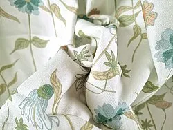 Cortinas - Cortina de algodón Sweetie (azul)