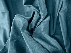 Cortinas - Cortinas de terciopelo Juliet (azul)
