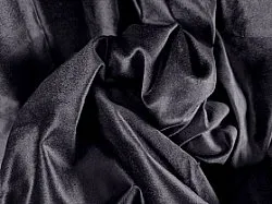 Cortinas - Cortinas de terciopelo Juliet (negro/azul oscuro)