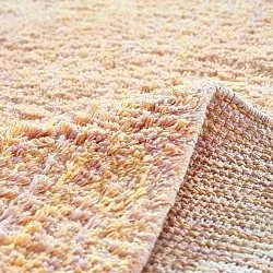 Alfombras de pelo largo - Celina Natural Cotton Shaggy (rosa/beige)