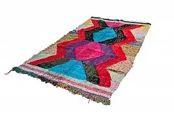 Alfombra Marroquí Bereber Boucherouite 125 x 235 cm