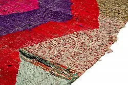 Alfombra Marroquí Bereber Boucherouite 125 x 235 cm