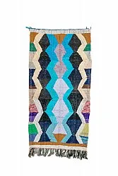 Alfombra Marroquí Bereber Boucherouite 155 x 250 cm
