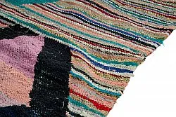 Alfombra Marroquí Bereber Boucherouite 140 x 255 cm