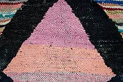 Alfombra Marroquí Bereber Boucherouite 140 x 255 cm
