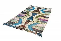 Alfombra Marroquí Bereber Boucherouite 140 x 250 cm