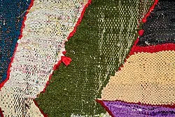Alfombra Marroquí Bereber Boucherouite 140 x 250 cm