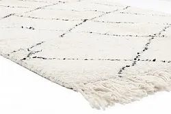 Alfombra Kilim Marroquí Bereber Beni Ourain 260 x 150 cm