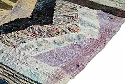 Alfombra Marroquí Bereber Boucherouite 155 x 305 cm
