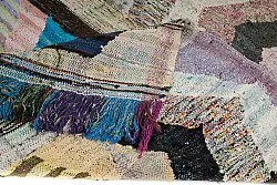 Alfombra Marroquí Bereber Boucherouite 155 x 305 cm
