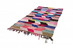 Alfombra Marroquí Bereber Boucherouite 150 x 305 cm