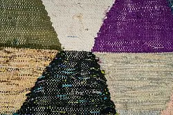 Alfombra Marroquí Bereber Boucherouite 150 x 305 cm