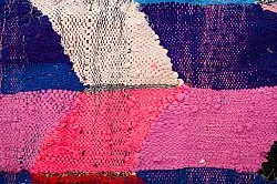 Alfombra Marroquí Bereber Boucherouite 150 x 305 cm