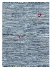 Alfombra Oriental - Modern Kelim Hand Woven - 155 x 203 cm