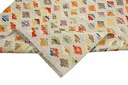 Alfombra Oriental - Vegi Kelim Hand Woven - 77 x 197 cm