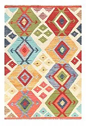 Alfombra Oriental - Vegi Kelim Hand Woven - 114 x 172 cm