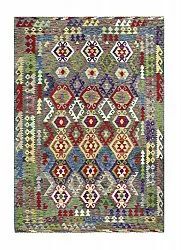 Alfombra Oriental - Vegi Kelim Hand Woven - 199 x 290 cm