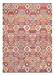 Alfombra Oriental - Vegi Kelim Hand Woven - 248 x 352 cm