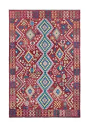 Alfombra Oriental - Vegi Kelim Hand Woven - 161 x 243 cm